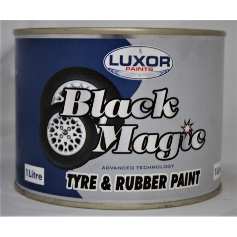 Luxor Black Magic Tyre & Rubber Paint