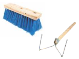 Bass Broom - Blue Set