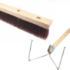 Platform Broom - Brown Synthetic Fibre Set