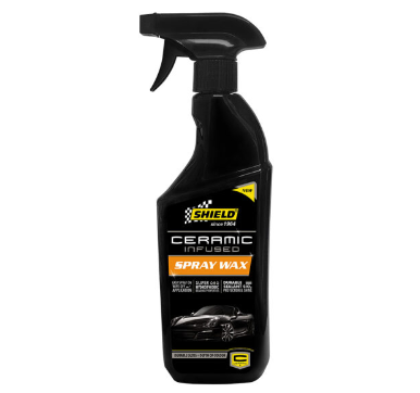 Ceramic-infused Spray Wax