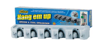 Hang ‘Em Up Broom and Tool Organiser