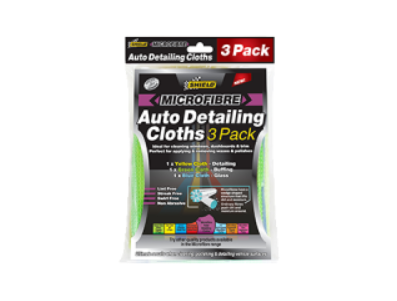 auto detailing cloth 3 pack